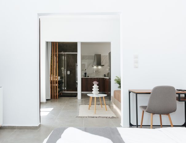 mini suite minimal cozy apartment athens rent short term medium term long term